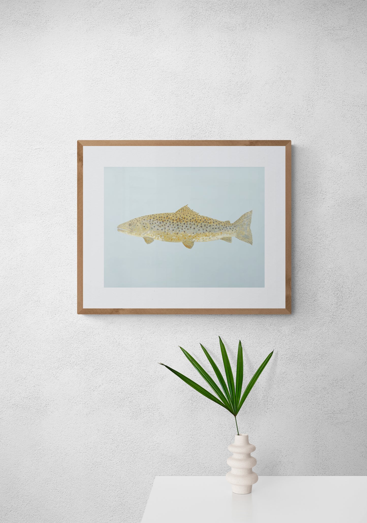 "Barnaby the Brown Trout" Fine Art Print